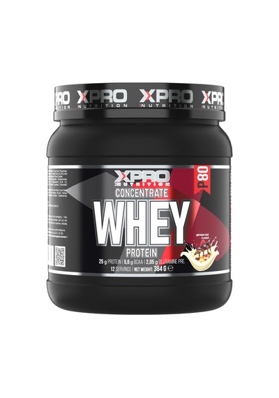 Xpro Nutrition Concentrate Whey Protein Tozu 384gr Brithdaycake Aromalı Karışık