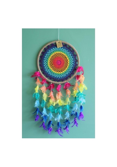 Rüya Kapanı Düş Kapanı Dream Catcher Çok Renkli 30481044