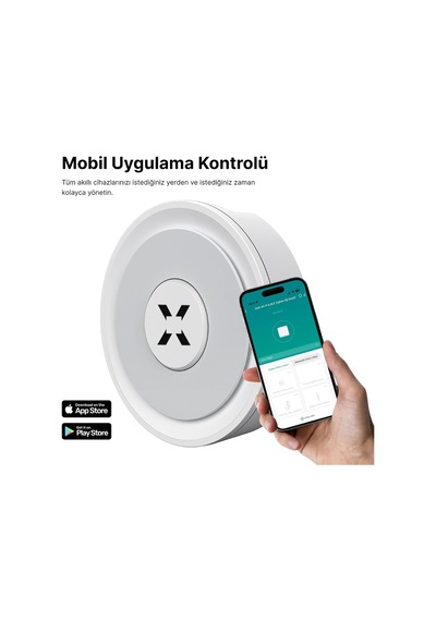Zigbee 3.0 & Ethernet Akıllı Ev Ağ Geçidi Mobil App Kontrollü Köprü Cihazı Tuya Uyumlu Gateway Hub X7965 Genel