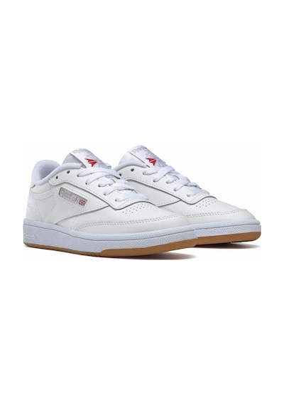 Reebok Club C 85 Kadın Beyaz Gri Günlük Spor Sneaker Ayakkabı Beyaz - Gri
