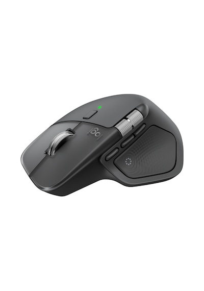 Logitech Mx Master 4 Dokunsal Geri Bildirimli 8000 Dpı Sessiz Kablosuz Bluetooth Mouse - Koyu Gri