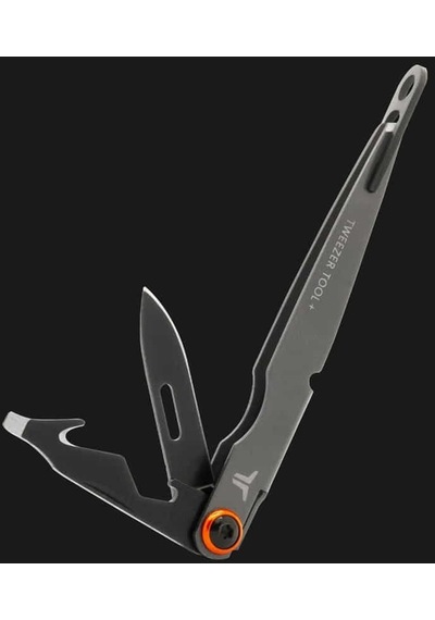 True Utılıty Tweezer Tool Çok Amaçlı Kamp Çakı 0036-G Siyah