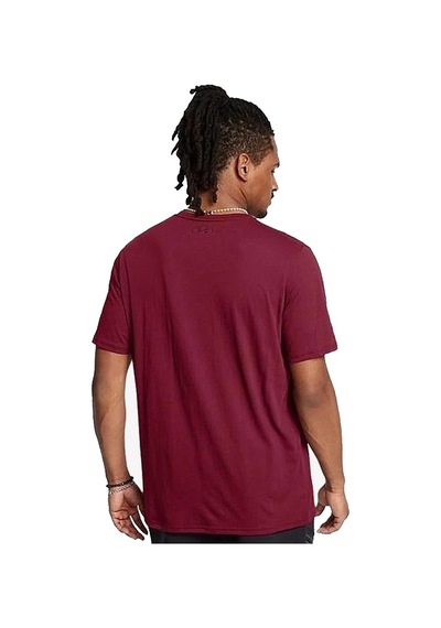 Under Armour Team Issue Wordmark Ss Erkek Tişört Bordo