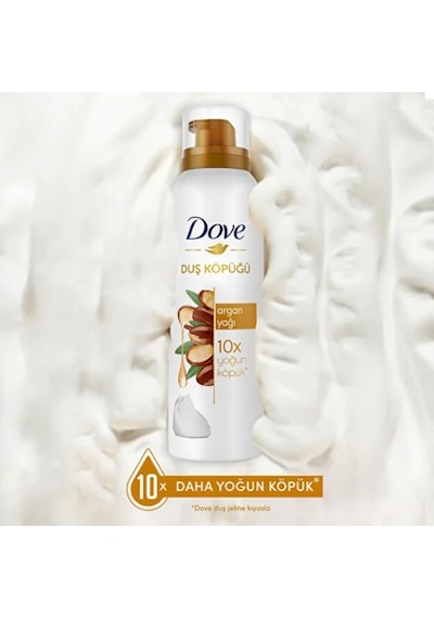 Dove Duş Köpüğü Argan Yağı Ve Açai Yağı 200 Ml PKT.DOVE.046 Diğer