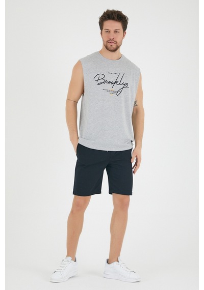 SPR22TS115  El Yazlılı Brooklyn Baskılı Tshırt