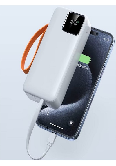 Kendinden Kablolu 30.000 Mah Powerbankk