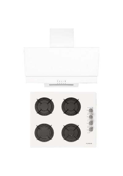 Alveus Star GLS 640 - MOD F17 Beyaz Ankastre Set