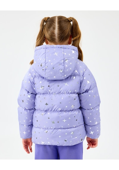Skechers G Puffer Jacket Büyük Kız Çocuk Lightlilac Mont Sk2520052-2195 Lightlilac