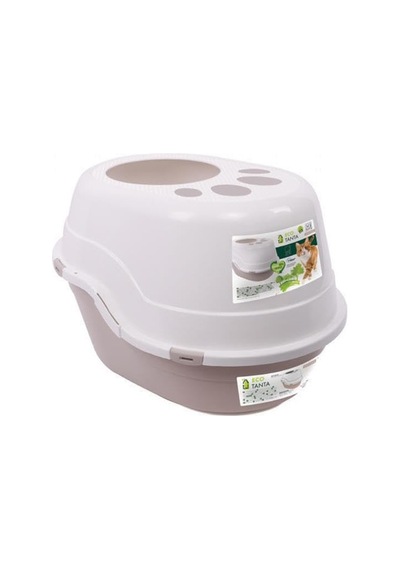 M-pets Eco Tanta Üstten Kapaklı Kedi Tuvaleti Desert Sand Açık Bej