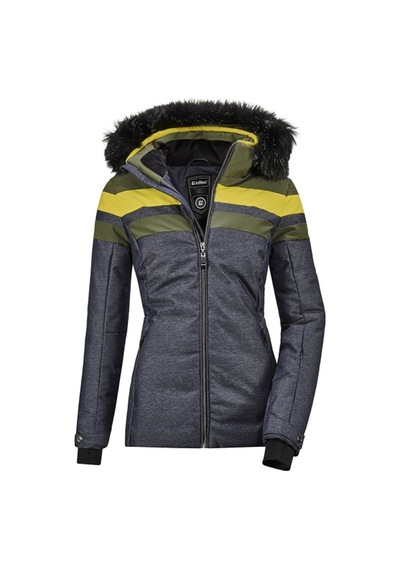 Killtec Atka Quilted Kadın Kayak Montu Çok Renkli