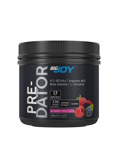 Pre-workout Predator Orman Meyveleri 17 Servis 289 Gr -advanced Blend Preworkout Aromasız