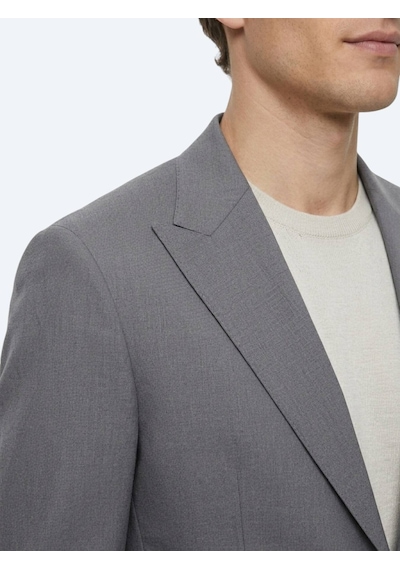 Kip Gri Düz Modern Fit Takım Elbise