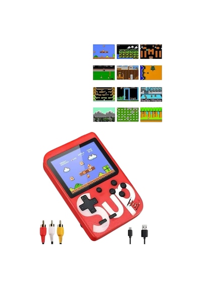 Nostalji - 831 - Oyunlu Mini Atari Gamebox 400 Oyunlu - Csmo-tex - El Atarisi