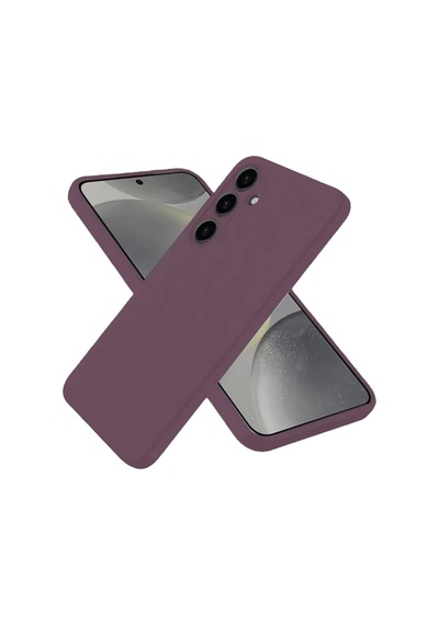 Newface Samsung Uyumlu Galaxy A06 Kılıf First Silikon - Mürdüm Resimdeki