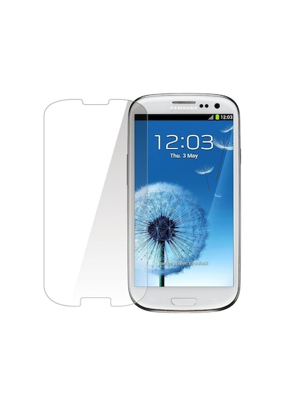 Samsung Uyumlu Galaxy S3 Nano Kırılmaz Cam Ekran Koruyucu Şeffaf