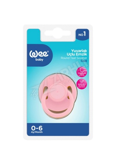 3 Adet Wee Baby Cool Yuvarlak Uçlu Emzik No:1