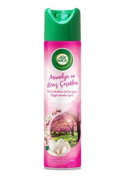 Aerosol Oda Kokusunda Manolya Ve Kiraz Çiçeği Acıbadem