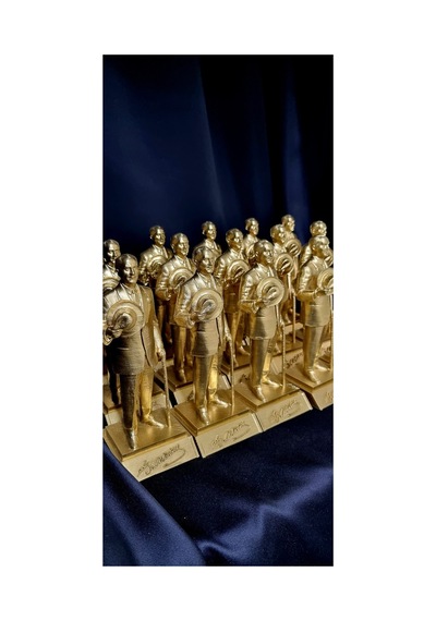 Atatürk İmzalı 20 Cm 170 Gram Biblo Altin Renk