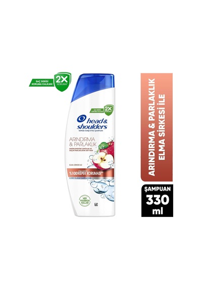 Arındırma Ve Parlaklık Kepeğe Karşı Etkili Şampuan 330ml