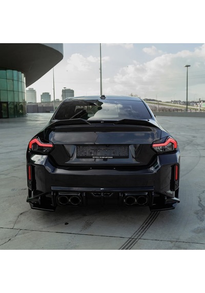 Bmw M2 G87 2023+ Uyumlu Arka Difüzör Arka Tampon Eki