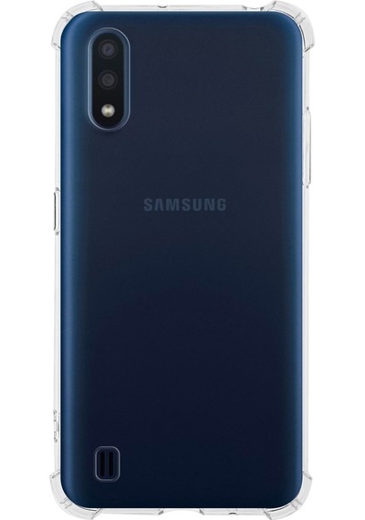 Samsung Galaxy Uyumlu A01 Köşe Korumalı Airbag Antishock Silikon Kapak