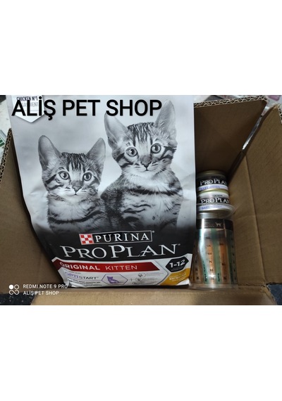 Pro Plan Kitten Tavuk Ve Pirinçli Yavru Kedi Maması 1,5kg 2 85 Gr Yaş Mama Hediyeli