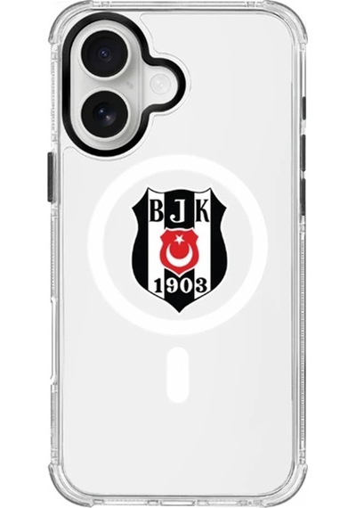 Beşiktaş Telefon Kılıfı Apple iPhone Uyumlu 16  Lisanslı