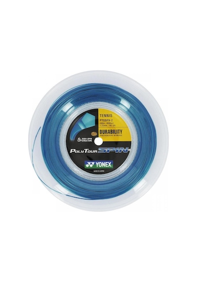 Yonex Poly Tour Spin 125 Tenis Kordaj 200 M Mavi