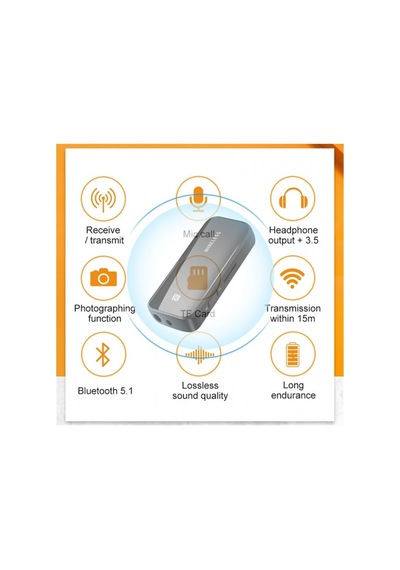 Aux Bluetooth 5.1 Şarjlı Audio Ses Alıcı-verici Receiver Transmitter