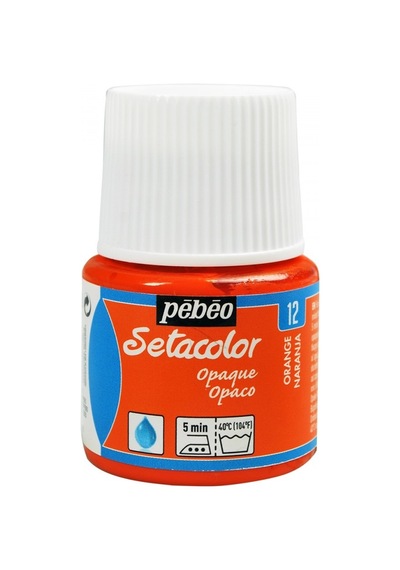 Pebeo Setacolor Opak Kumaş Boyası 45Ml N:12 Orange