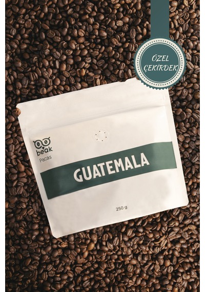 Guatemala Pacas Çekirdek Kahve 250 Gr , %100 Arabica Çekirdek Kahve