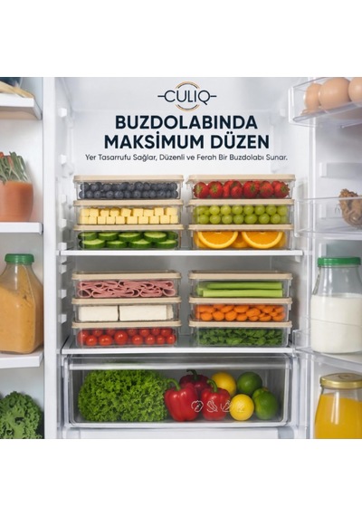 5'li Saklama Kabı Seti İle Mutfağınızda Düzeni Ve Pratikliği Bir Araya Getirin. Bej