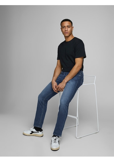 Jack & Jones Erkek Glenn 814 Slim Fit Jean Blue Denim