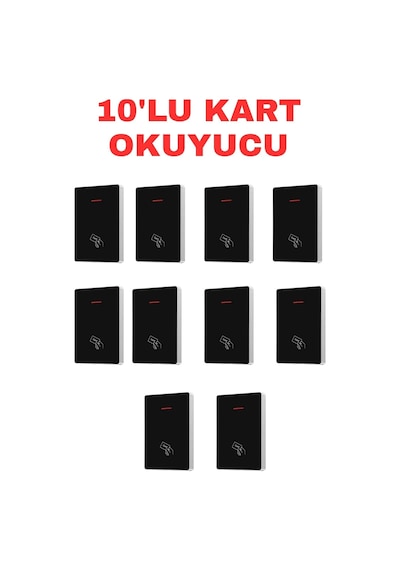 Sr-215 Em 10.000 Kullanıcılı Proximity Kart Okuyucu 125 Khz Standalone 10 Adet