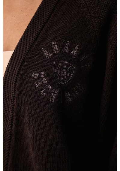 Armani Exchange Logolu % 100 Pamuk V Yaka Düğmeli Hırka Kadın Hırka Xw002878 Af16552 U6032 Kahve Armani Exchange Logolu % 100 Pamuk V Yaka Düğmeli Hırka Kadın Hırka Xw002878 Af16552 U6032 Kahve
