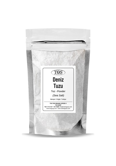 Tos The Organic Spices Deniz Tuzu Toz 2500 G Sea Salt Powder