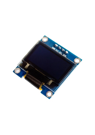 2-adet Oled Ekran 0.96" I2c Mavi, Monokrom