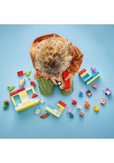 LEGO® DUPLO® Peppa Pig Süpermarket 10434 - 2+ Eğitici Oyuncak Yapım Seti (70 Parça)