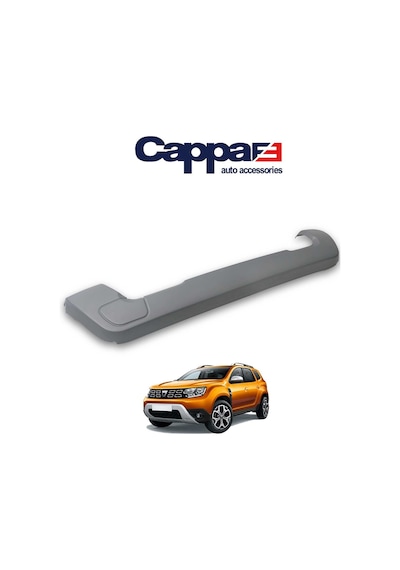 Cappafe Dacia Duster Arka Koruma Difüzör Büyük Md. Mat Gri 2018-