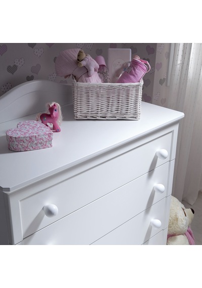 Meltem Kids Classy Beyaz Genç Odası Şifonyer