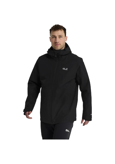Jack Wolfskın Jack Wolfskin Stonetrail 3in1 Erkek Outdoor Ceketi 6000 Siyah