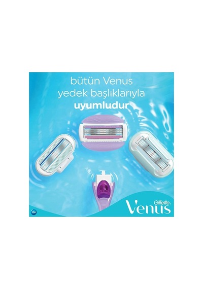 Venüs Comfortglide Breeze 3 Bıçaklı 4 Yedek Başlık