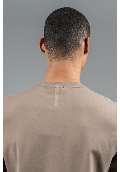 Maraton Regular Erkek Bisiklet Yaka Kakao Sweatshirt Kakao