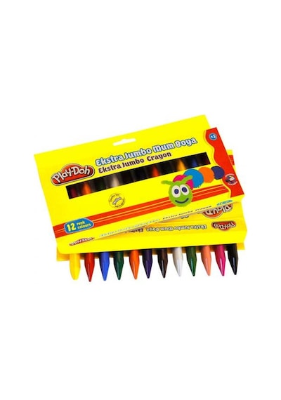 Play-Doh 12 Renk Extra Jumbo Crayon