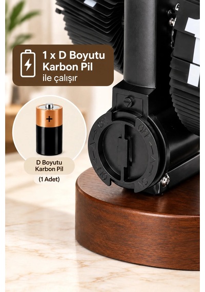 Exenar - Koyu Kahverengi - Yaprak Masa Saati Otomatik Sayfa Çevirmeli Retro Mekanik Ahşap Tasarım Flip Clock Ofis Aksesuarı Exenar - Koyu Kahverengi - Yaprak Masa Saati Otomatik Sayfa Çevirmeli Retro Mekanik Ahşap Tasarım Flip Clock Ofis Aksesuarı