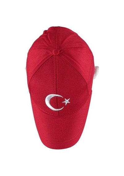 Eleven Market Ay Yıldız Nakışlı Bayrak Şapka Siyah