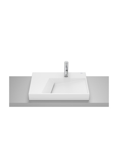 Roca A32727600b Horizon Tezgah Üstü Lavabo Parlak Beyaz 600 x 420 MM