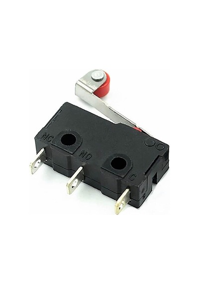 Makaralı Micro Switch Anahtar 5a 5a 250v Uyumlu Rulo Makara Kollu No Nc Spdt Sınırlayıcı Momentary