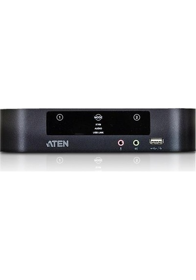 Aten Cs1942 2 Port Usb 2.0 Mini Displayport Dual View Switch