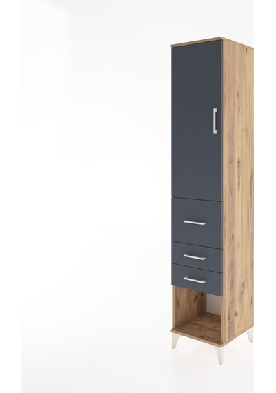 Hyperion Dolap 2 Raflı 3 Çekmeceli Tek Askılı 44x44x221 Çam-a... Çam Hyperion Dolap 2 Raflı 3 Çekmeceli Tek Askılı 44x44x221 Çam-a... Çam